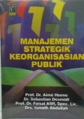 Manajemen Strategik Keorganisasian Publik